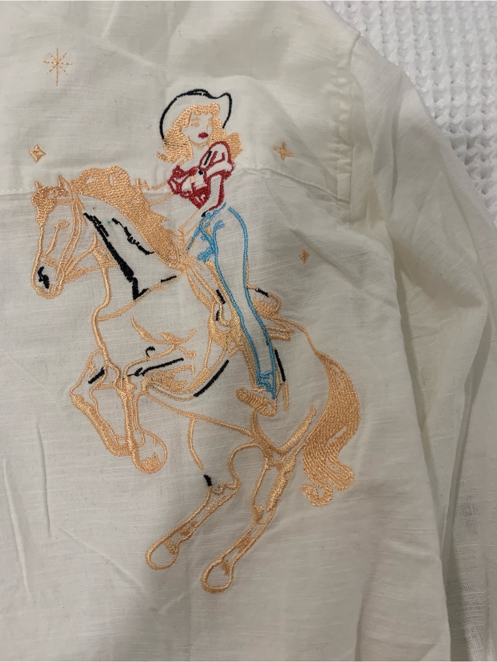 Cute cowgirl shirt by BLUE B - Picture 13 of 13